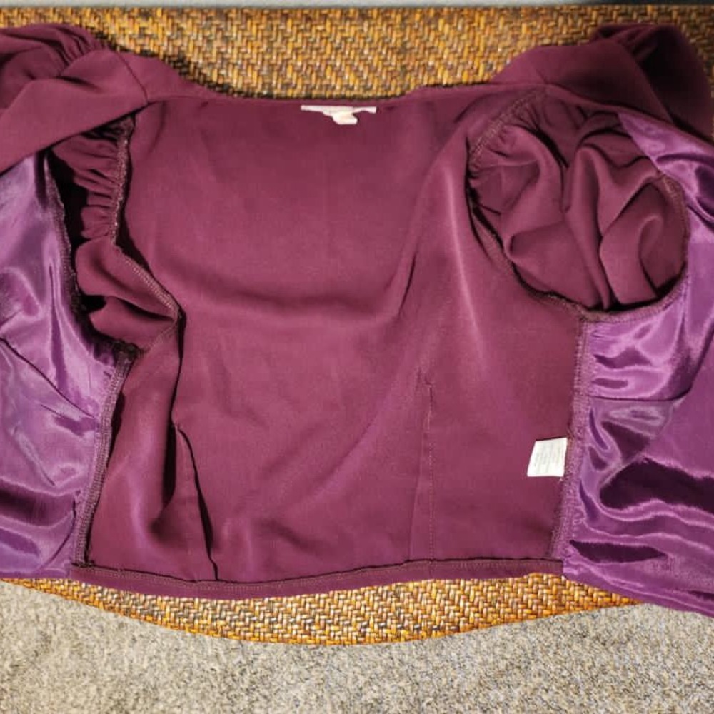 Wrap Blouse with Flutter Sleeves - Picture 9 of 16